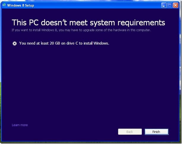 test if your Windows XP PC supports Windows 7 or 8 (2)