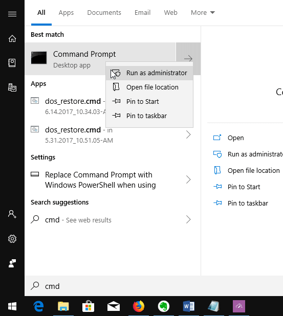 the recycle bin is corrupted in Windows 10