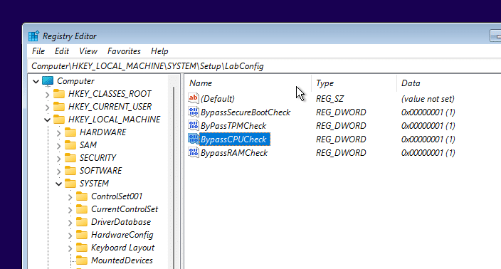 this pc cannot run Windows 11 error in virtualbox12
