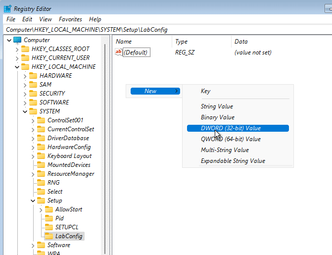 this pc cannot run Windows 11 error in virtualbox8