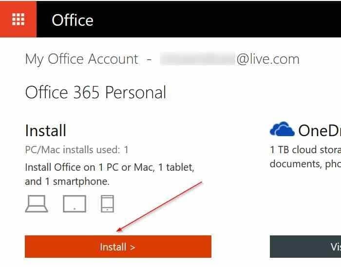 transfer Office 365 license to another PC step3