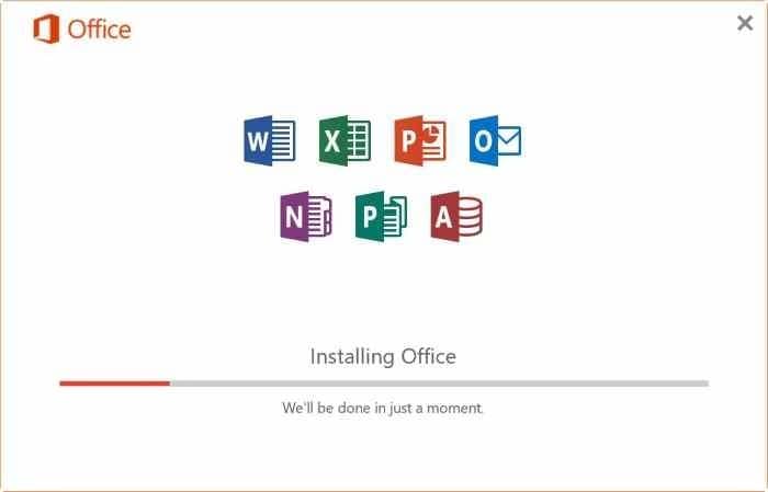 transfer Office 365 license to another PC step8
