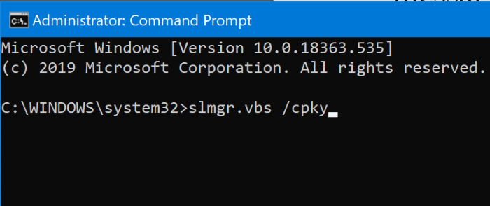 transfer Windows 10 license to new computer pic03