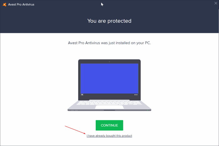 transfer avast license to another computer pic5