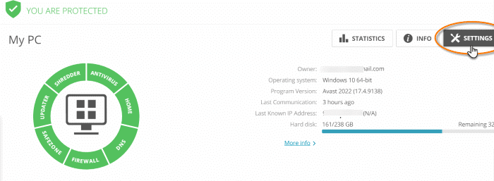transfer avast license to another computer pic5