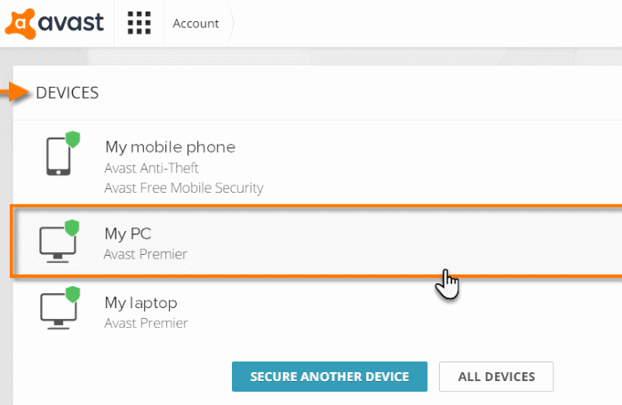transfer avast license to another computer pic6