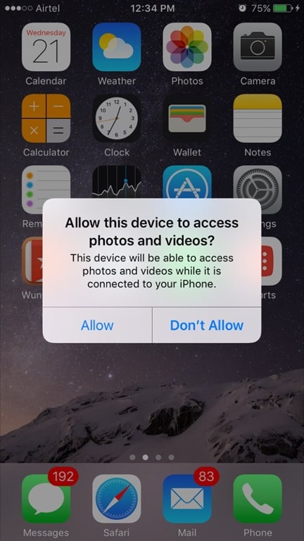 transfer iphone photos to Windows 10 PC pic1