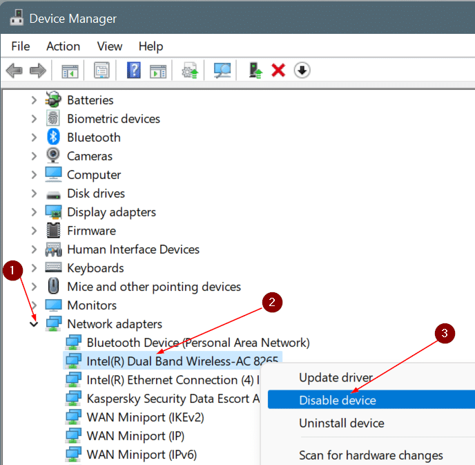 turn Wi-Fi on or off in Windows 11 pic4