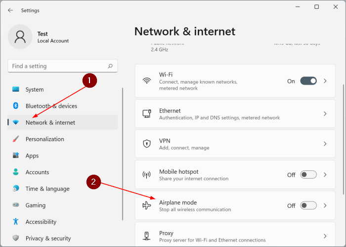 turn bluetooth on or off in Windows 11 pic4