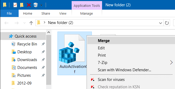 turn off automatic activation in Windows 10 step4