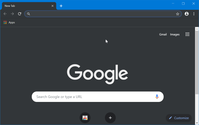 turn on or off dark mode in Google Chrome in Windows 10 pic1