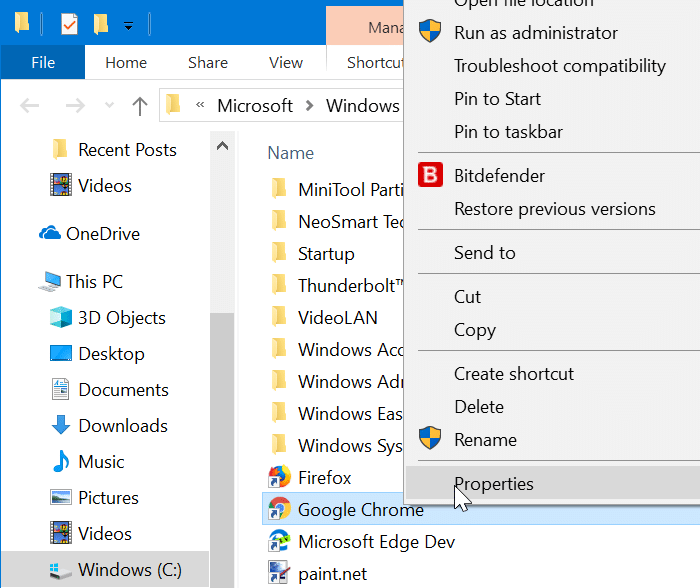 turn on or off dark mode in Google Chrome in Windows 10 pic3