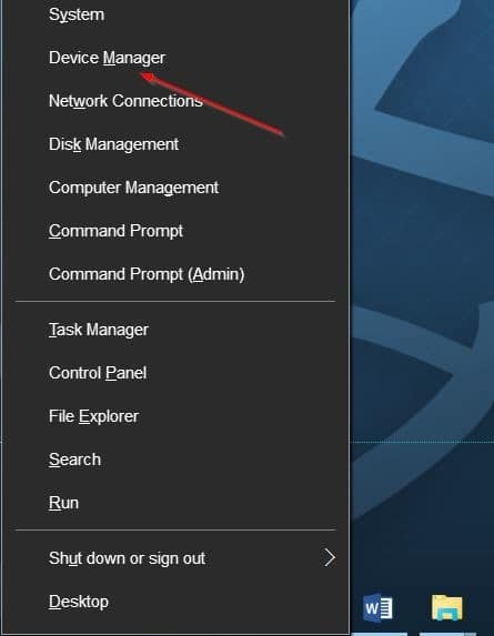 unable to adjust brightness in Windows 10 step1