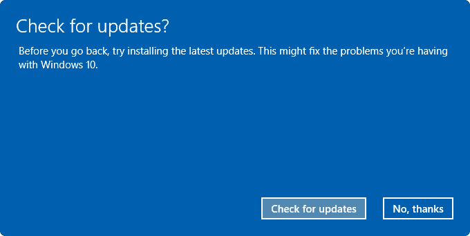 uninstall Windows 10 Anniversary Update pic3