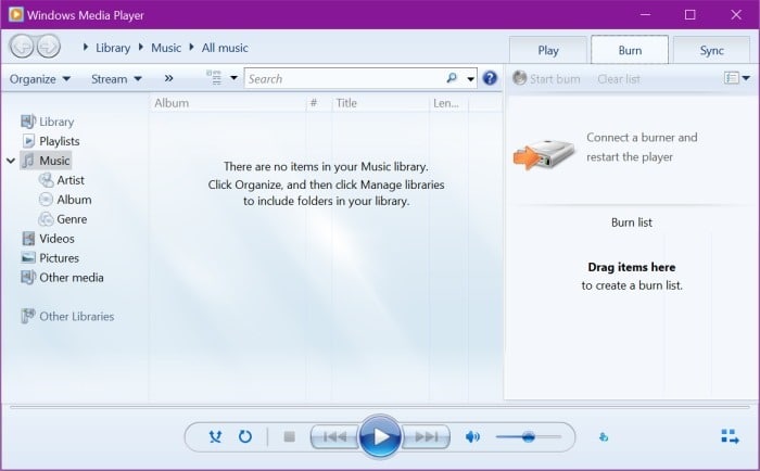 uninstall Windows Media Player in Windows 10 pic01