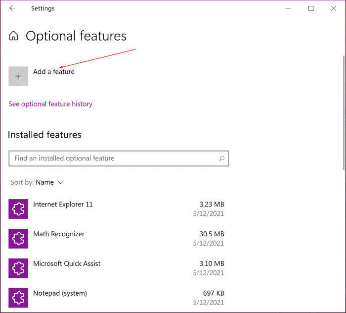uninstall Windows Media Player in Windows 10 pic5