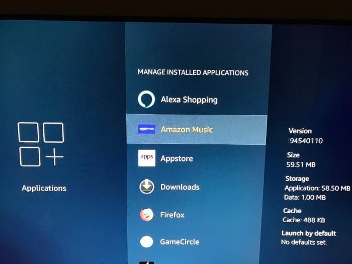 uninstall apps from Amazon Fire TV pic2