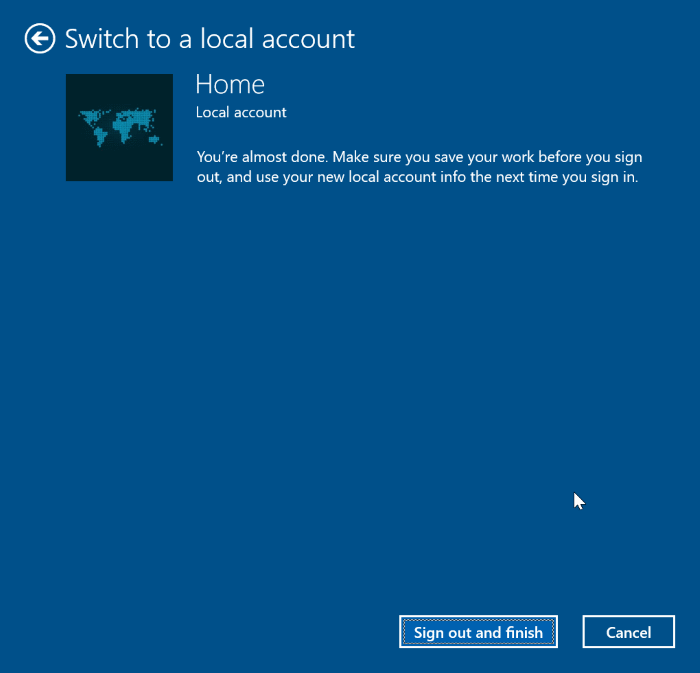 unlink Windows 10 license from Microsoft account pic6