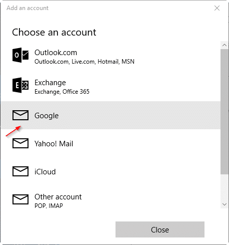 update gmail password in Windows 10 pic11