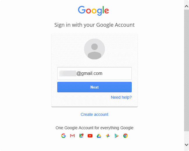 update gmail password in Windows 10 pic1