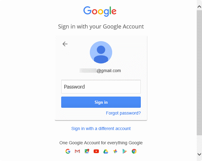 update gmail password in Windows 10 pic2