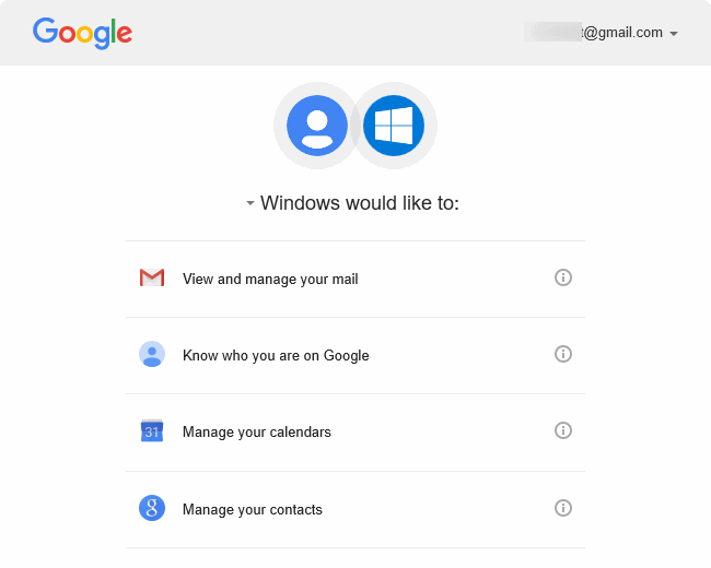 update gmail password in Windows 10 pic4