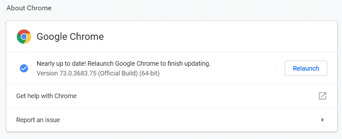 update google chrome in Windows 10 pic4