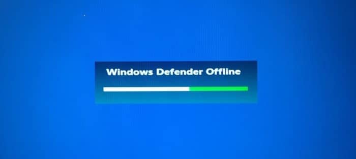 use Windows defender offline scan in Windows 10 pic1
