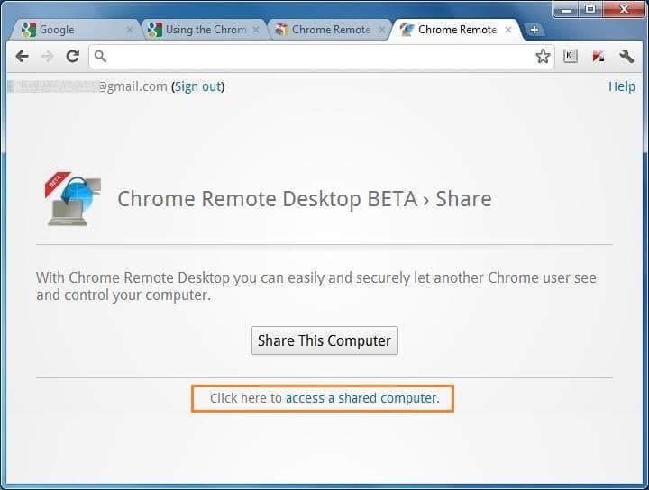 How To Use Google Chrome Remote Desktop App To Remotely Access And Share Computer pic2