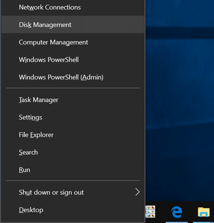 use disk management to partition USB on Windows 10 pic6
