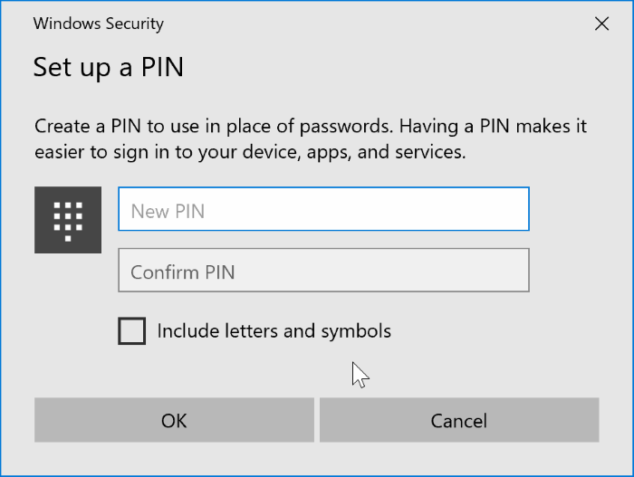 use fingerprint to sign in to Windows 10 pic3