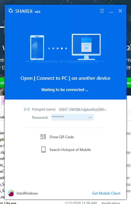 use shareit to transfer files between two PCs pic4