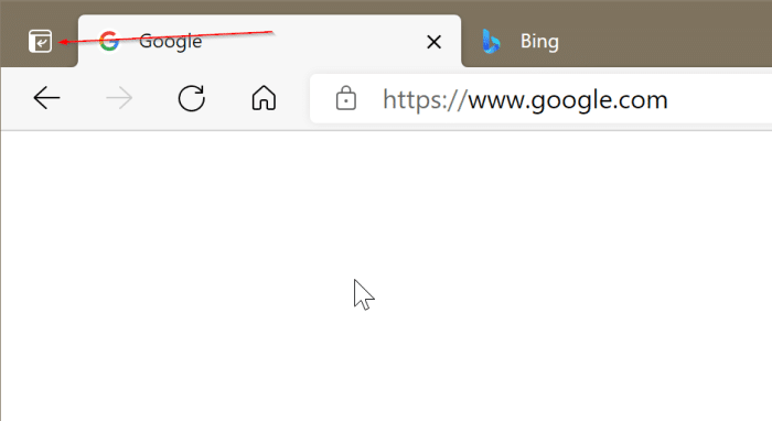using vertical tabs in Microsoft Edge pic3