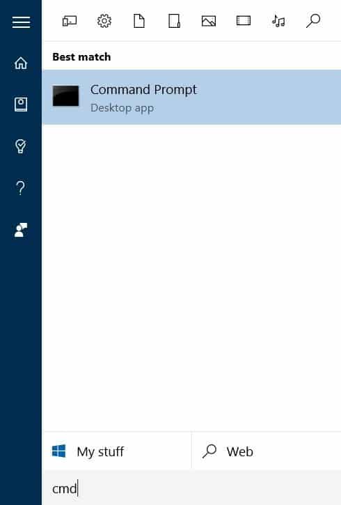 view WiFi password in Windows 10 step1