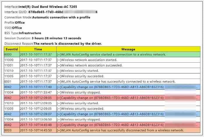 view Wifi history report in Windows 10 pic02