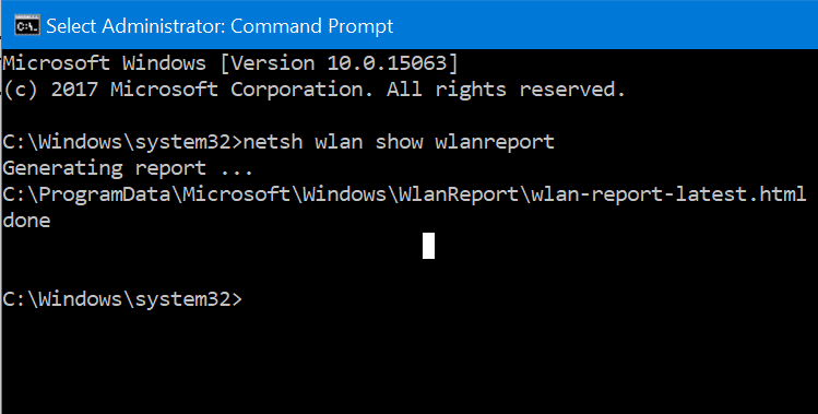 view Wifi history report in Windows 10 pic1