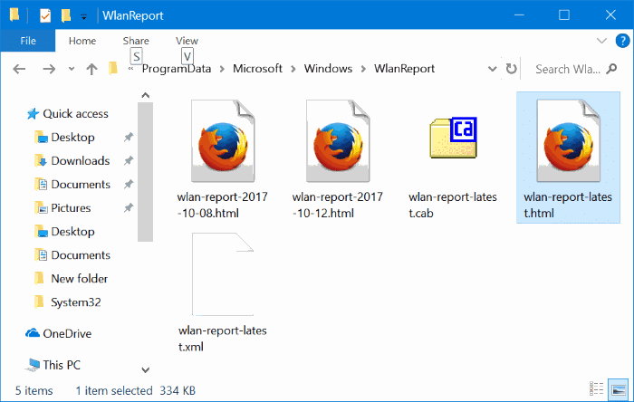 view Wifi history report in Windows 10 pic2