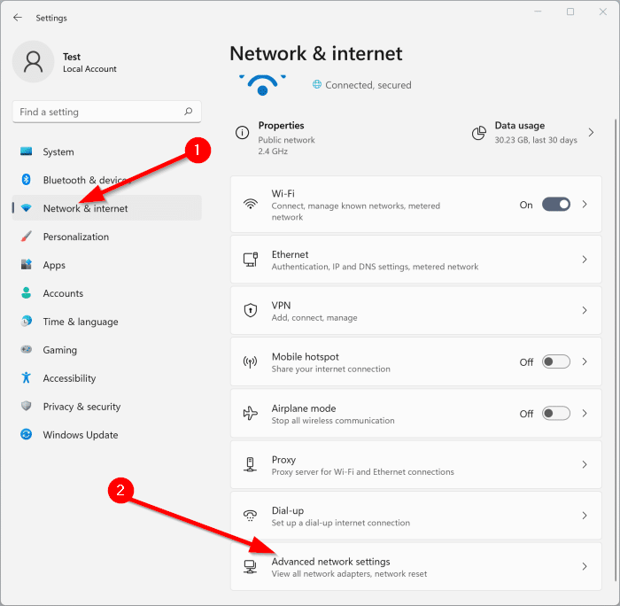 view saved wifi password in Windows 11 pic1