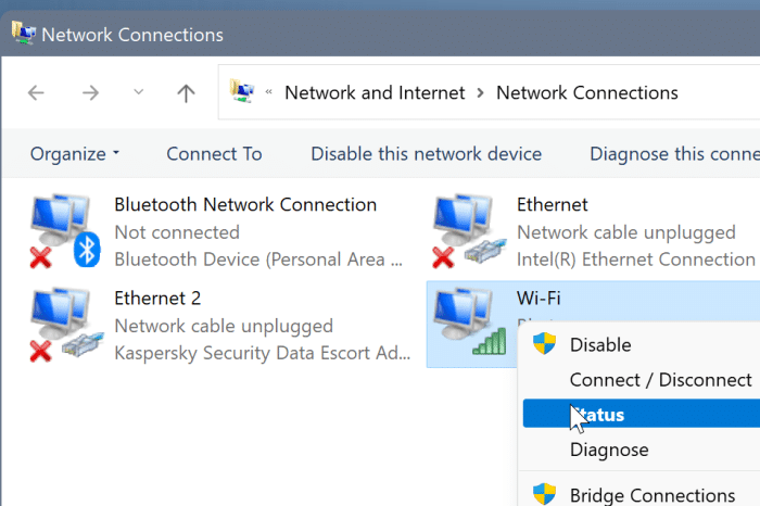 view saved wifi password in Windows 11 pic3