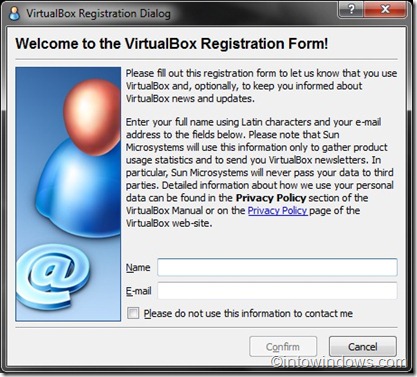 install windows 7 on VirtualBox