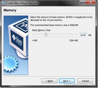 install Windows 7 on virtualbox 3