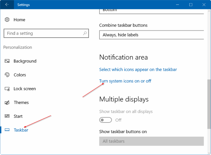volume icon missing from taskbar Windows 10 pic5