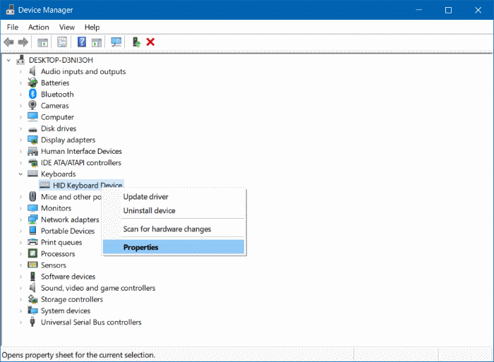 wake PC from sleep using keyboard and mouse in Windows 10 pic4