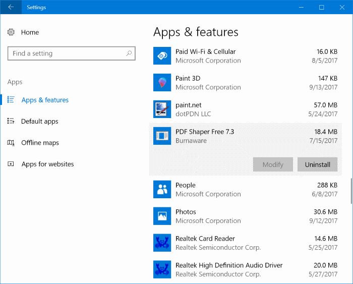 ways to free up drive space in Windows 10 pic1