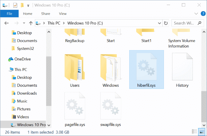 ways to free up drive space in Windows 10 pic2