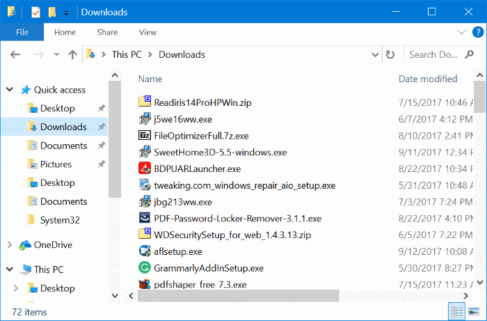ways to free up drive space in Windows 10 pic8
