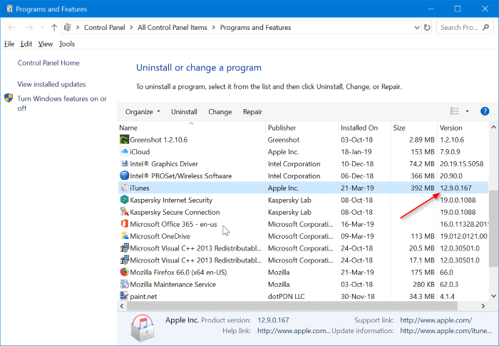 what's the latest version of iTunes for Windows 10 pic3