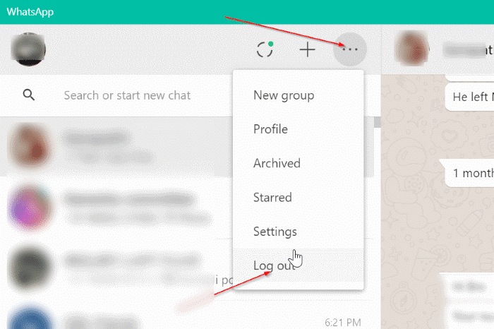whatsapp desktop not opening or working pic1