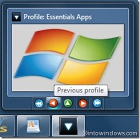 windows7application laucher from taskbar