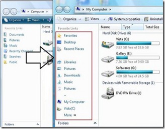Windows 7 explorer